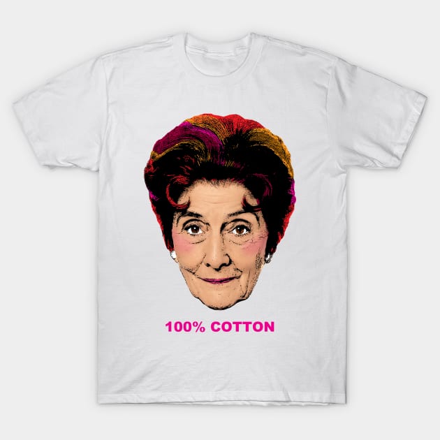 100% Cotton - Dot Cotton T-Shirt by Bugsponge